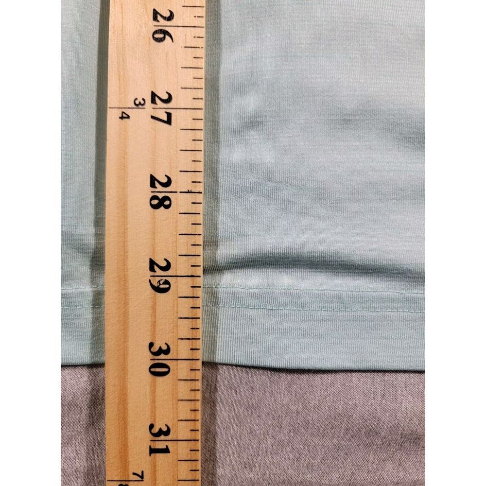 Under Armour Loose Heatgear Mens XL Teal Blue Color Block Performance Polo Shirt - Picture 5 of 8